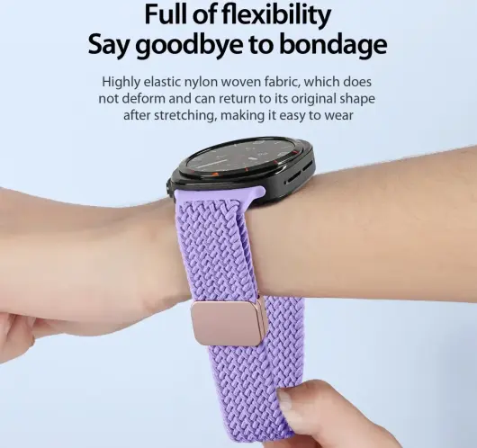 Dux Ducis Mixture Pro - Samsung Galaxy Watch Ultra Bandje - Paars afbeelding 6