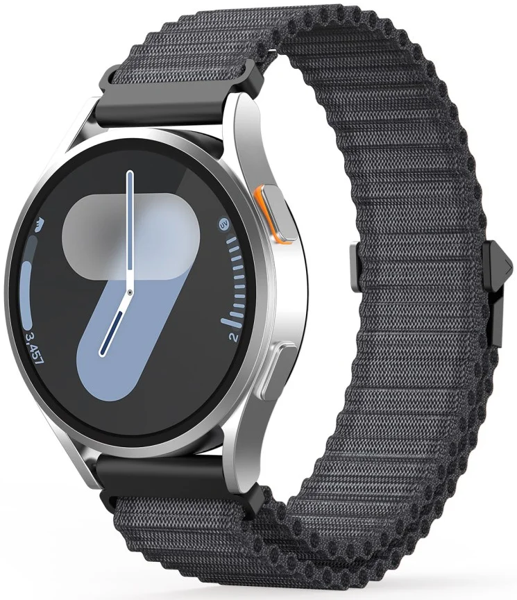 Dux Ducis Strap YC - Universeel Smartwatch 20MM Bandje - Grijs afbeelding 2