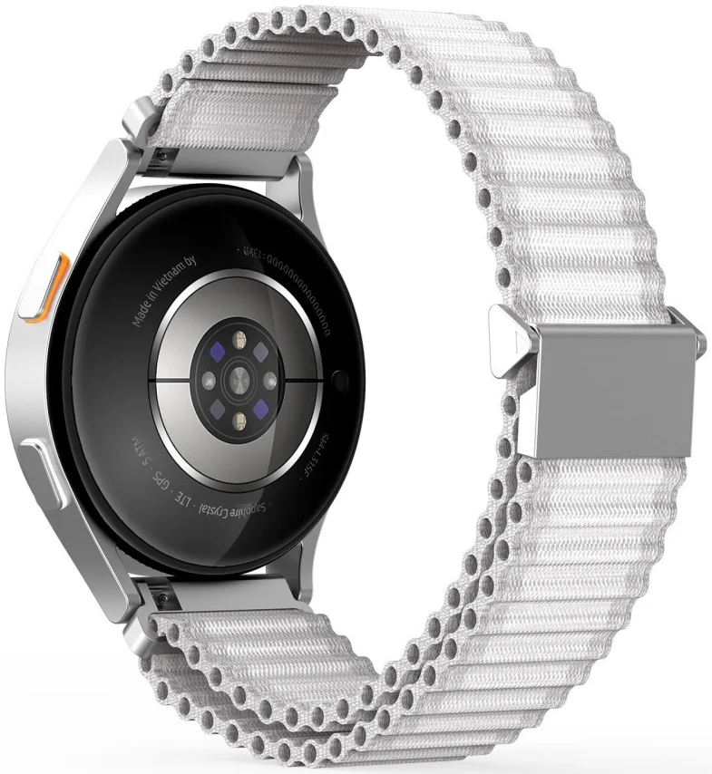 Dux Ducis Strap YC - Universeel Smartwatch 22MM Bandje - Wit afbeelding 6