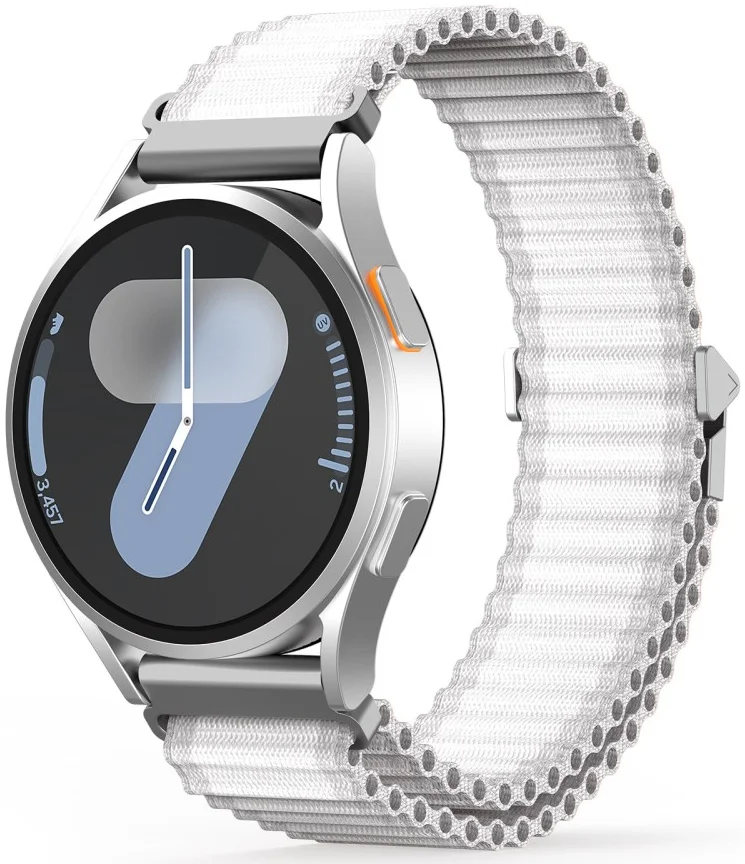 Dux Ducis Strap YC - Universeel Smartwatch 22MM Bandje - Wit afbeelding 2