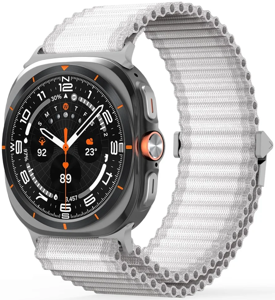 Dux Ducis YC - Samsung Galaxy Watch Ultra Bandje - Wit afbeelding 2