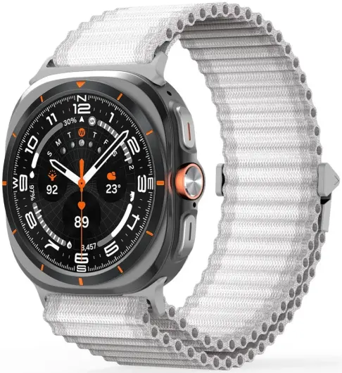 Dux Ducis YC - Samsung Galaxy Watch Ultra Bandje - Wit afbeelding 2