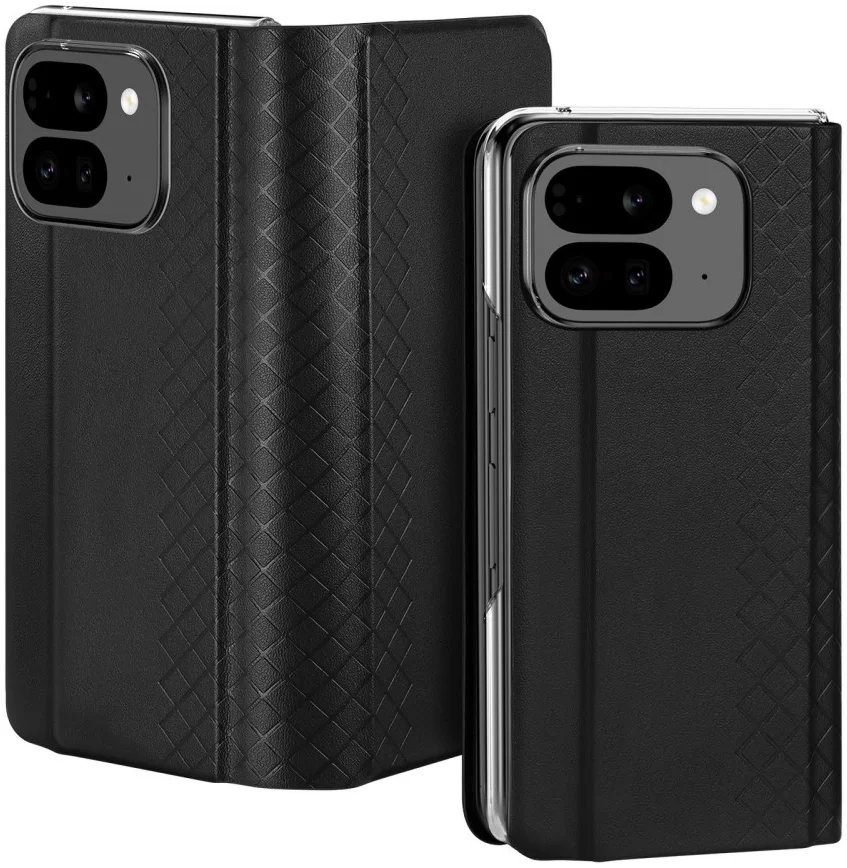 Dux Ducis Bril Google Pixel 9 Pro Fold Hoesje Back Cover Zwart afbeelding 2