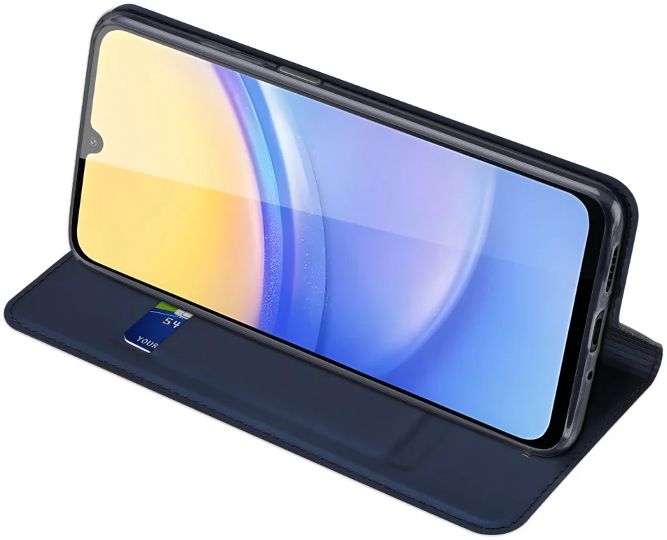 Dux Ducis Skin Pro Samsung Galaxy A16 Hoesje Portemonnee Blauw afbeelding 5