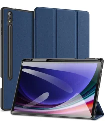 Dux Ducis Domo Samsung Galaxy Tab S10 Plus Hoes Tri-Fold Book Case Blauw