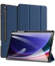 Dux Ducis Domo Samsung Galaxy Tab S10 Plus Hoes Tri-Fold Book Case Blauw