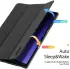 Dux Ducis Domo Samsung Galaxy Tab S10 Ultra Hoes Tri-Fold Book Case Zwart afbeelding 2