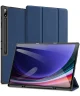 Dux Ducis Domo Samsung Galaxy Tab S10 Ultra Hoes Tri-Fold Book Case Blauw