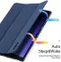 Dux Ducis Domo Samsung Galaxy Tab S10 Ultra Hoes Tri-Fold Book Case Blauw afbeelding 2