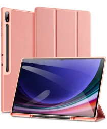 Dux Ducis Domo Samsung Galaxy Tab S10 Ultra Hoes Tri-Fold Book Case Roze