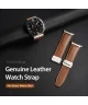 Dux Ducis YA - Samsung Galaxy Watch Ultra Bandje - Echt Leer - Bruin