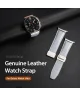 Dux Ducis YA - Samsung Galaxy Watch Ultra Bandje - Echt Leer - Grijs