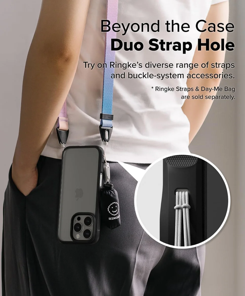 Ringke Fusion Bold Magnetic Apple iPhone 16 Pro Max Hoesje MagSafe Zwart afbeelding 10