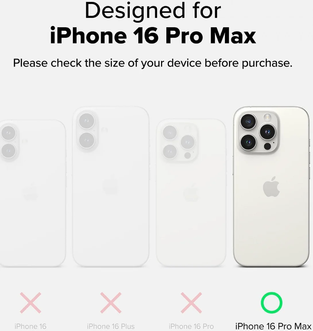 Ringke Fusion Bold Magnetic Apple iPhone 16 Pro Max Hoesje MagSafe Zwart afbeelding 3
