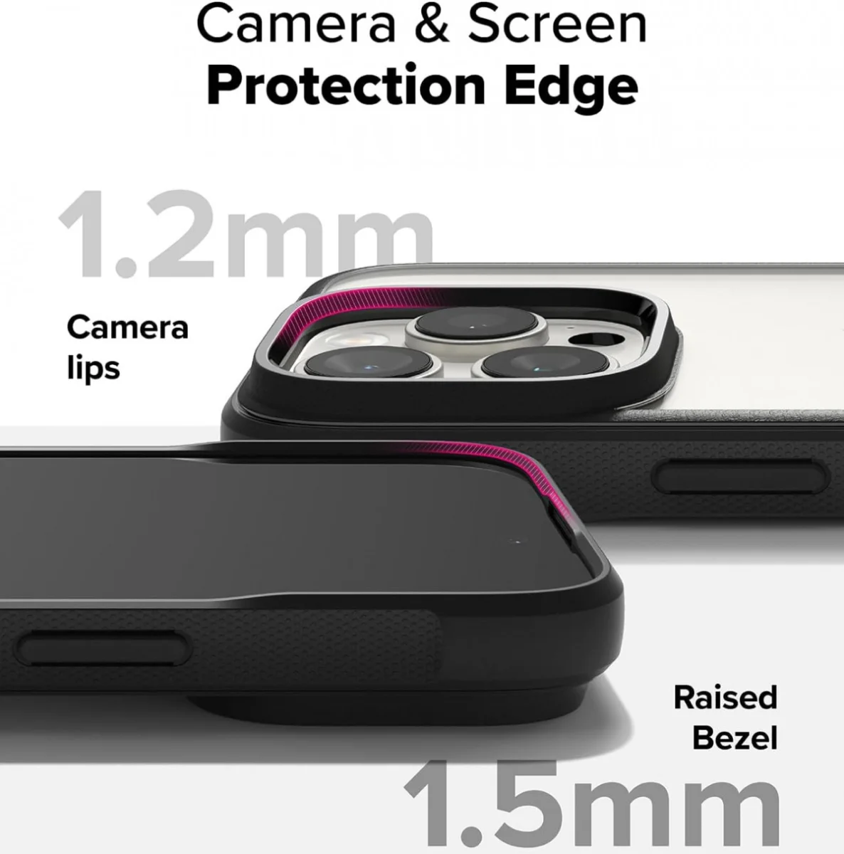 Ringke Fusion Bold Magnetic Apple iPhone 16 Pro Max Hoesje MagSafe Zwart afbeelding 8
