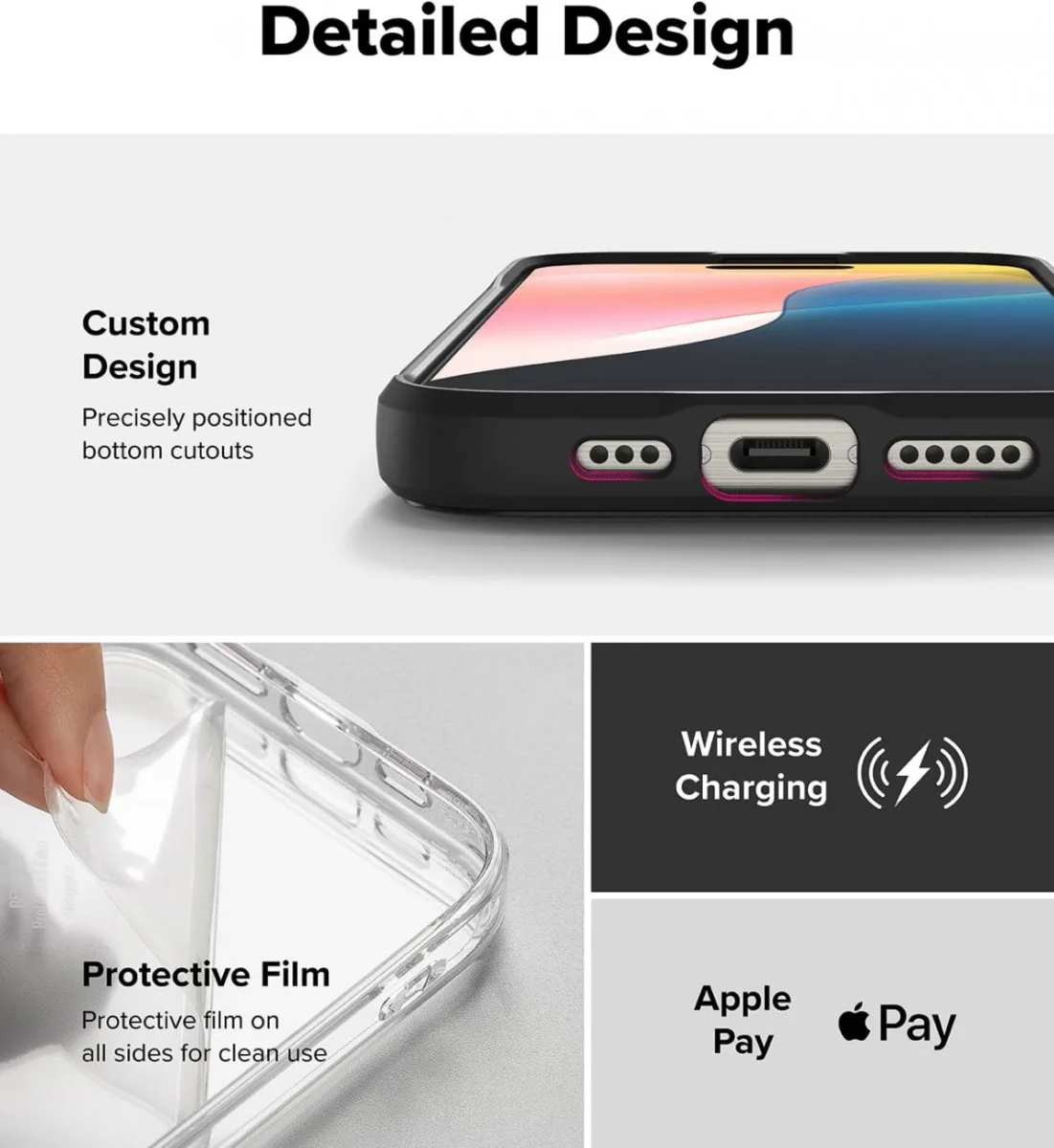 Ringke Fusion Bold Magnetic Apple iPhone 16 Pro Max Hoesje MagSafe Zwart afbeelding 9