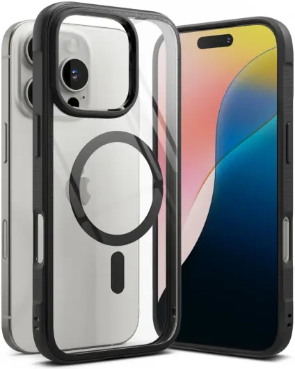 Ringke Fusion Bold Magnetic Apple iPhone 16 Pro Max Hoesje MagSafe Zwart afbeelding 1