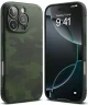 Ringke Onyx Apple iPhone 16 Pro Max Hoesje Flexibel TPU Back Cover Camo Groen