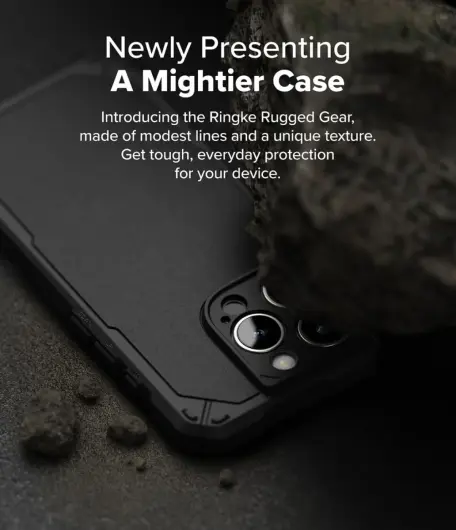 Ringke Rugged Gear Magnetic Apple iPhone 16 Pro Max Hoesje MagSafe Zwart afbeelding 7