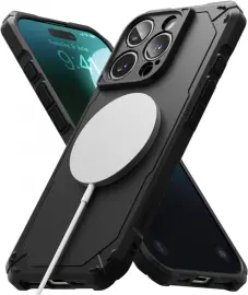 Ringke Rugged Gear Magnetic Apple iPhone 16 Pro Max Hoesje MagSafe Zwart