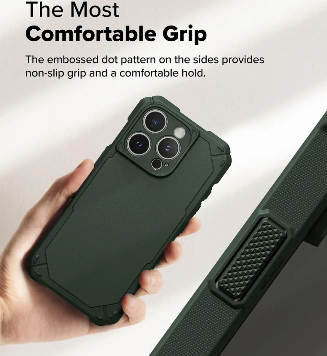 Ringke Rugged Gear Magnetic Apple iPhone 16 Pro Max Hoesje MagSafe Groen afbeelding 4