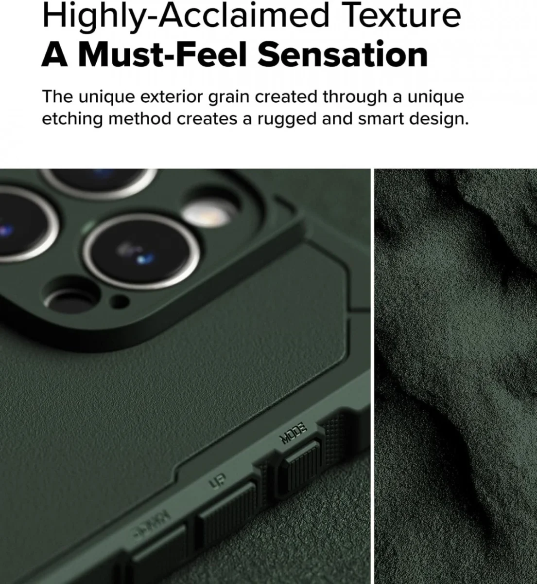Ringke Rugged Gear Magnetic Apple iPhone 16 Pro Max Hoesje MagSafe Groen afbeelding 6