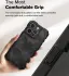 Ringke Rugged Gear Magnetic Apple iPhone 16 Pro Max Hoesje MagSafe Camo Zwart afbeelding 4