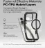 Ringke Fusion Bold Magnetic Apple iPhone 16 Pro Hoesje MagSafe Back Cover Zwart afbeelding 6