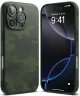 Ringke Onyx Apple iPhone 16 Pro Hoesje Flexibel TPU Back Cover Camo Groen