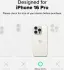 Ringke Onyx Apple iPhone 16 Pro Hoesje Flexibel TPU Back Cover Camo Groen afbeelding 3