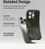 Ringke Onyx Apple iPhone 16 Pro Hoesje Flexibel TPU Back Cover Camo Groen afbeelding 7