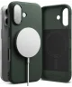 Ringke Onyx Magnetic iPhone 16 Hoesje MagSafe Back Cover Groen