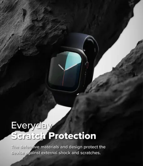 Ringke Slim - Apple Watch 10 42MM Hoesje - (2P) Transparant & Zwart afbeelding 3