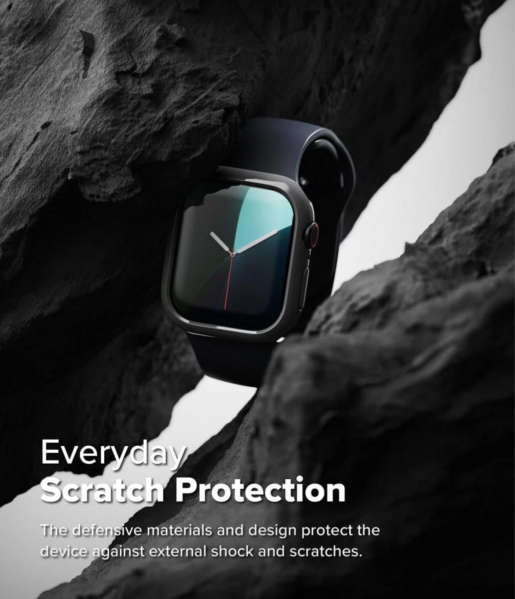 Ringke Slim - Apple Watch 10 42MM Hoesje - (2P) Transparant & Gray afbeelding 3