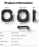 Ringke Air Sports Apple Watch 10 42MM Hoesje TPU Zwart