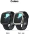 Ringke Air Sports - Apple Watch 10 42MM Hoesje - TPU Zwart afbeelding 10