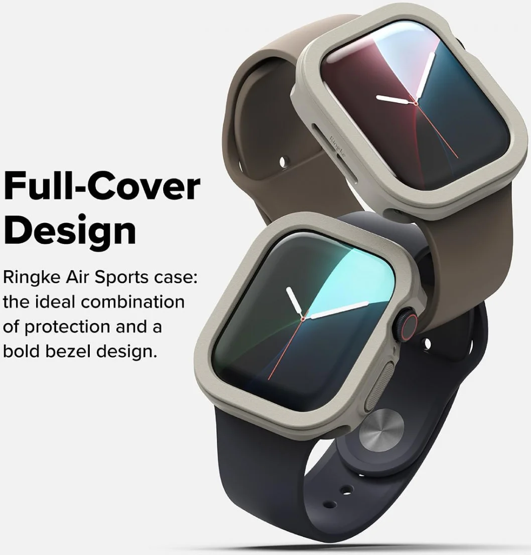 Ringke Air Sports - Apple Watch 10 42MM Hoesje - TPU Grijs afbeelding 4