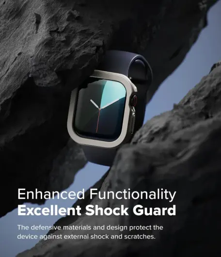 Ringke Air Sports - Apple Watch 10 42MM Hoesje - TPU Grijs afbeelding 7