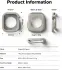 Ringke Air Sports Apple Watch 10 46MM Hoesje TPU Grijs afbeelding 8