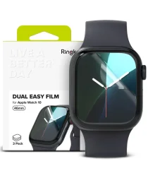 Ringke Dual Easy - Apple Watch 10 46MM Screen Protector - 3-Pack