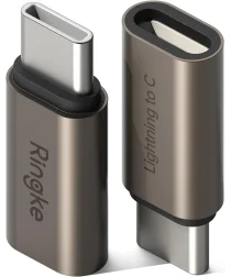 Ringke Lightning - USB-C OTG Adapter Converter voor iPhone 15/16/Android 2 Pack afbeelding