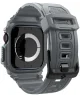 Spigen Rugged Armor Pro - Apple Watch 10 (46MM) - Hoesje en Bandje - Grijs