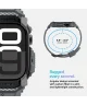 Spigen Rugged Armor Pro - Apple Watch 10 (46MM) - Hoesje en Bandje - Grijs