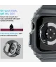 Spigen Rugged Armor Pro - Apple Watch 10 (46MM) - Hoesje en Bandje - Grijs