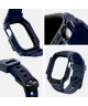 Spigen Rugged Armor Pro - Apple Watch 10 42MM - Hoesje en Bandje - Blauw