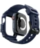 Spigen Rugged Armor Pro - Apple Watch 10 (46MM) - Hoesje en Bandje - Blauw