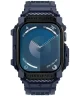 Spigen Rugged Armor Pro - Apple Watch 10 (46MM) - Hoesje en Bandje - Blauw