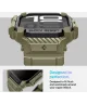 Spigen Rugged Armor Pro - Apple Watch 10 (46MM) - Hoesje en Bandje - Khaki