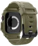 Spigen Rugged Armor Pro - Apple Watch 10 (46MM) - Hoesje en Bandje - Khaki