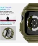 Spigen Rugged Armor Pro - Apple Watch 10 (46MM) - Hoesje en Bandje - Khaki